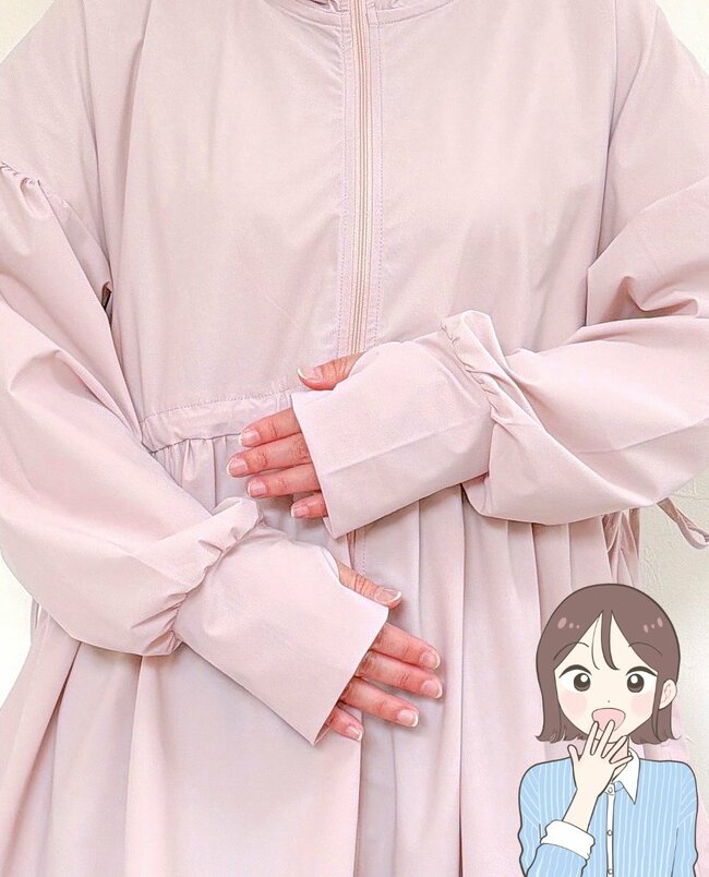 「シルエットがとても綺麗」ハニーズの“UV対策パーカー”暑い日もサラッと涼しく着れて助かる！「欲しいポイントが全部詰まっている」「母と色違いを買った」