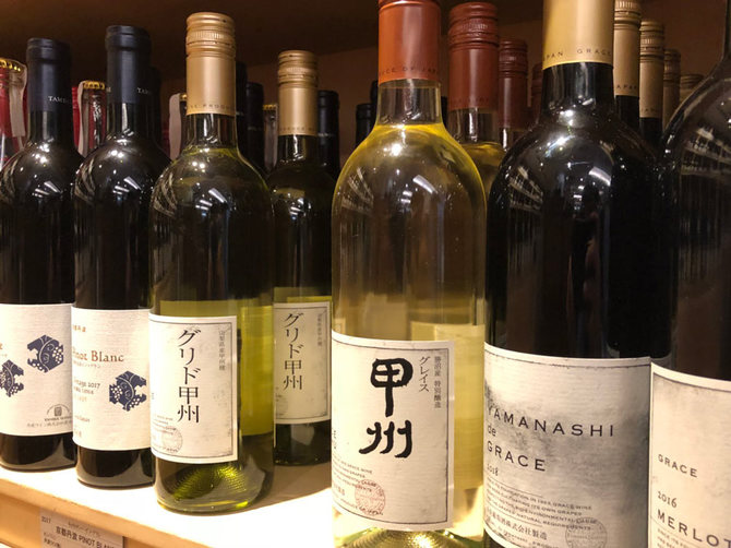 都内のワインショップ
