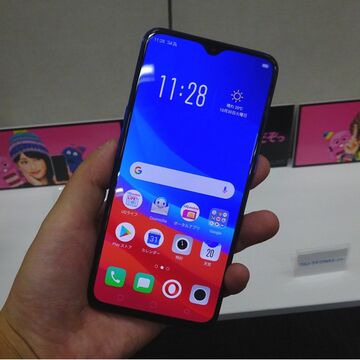 UQ mobile独占販売のディスプレー指紋認証スマホOPPO「R17 Neo」ハンズオン