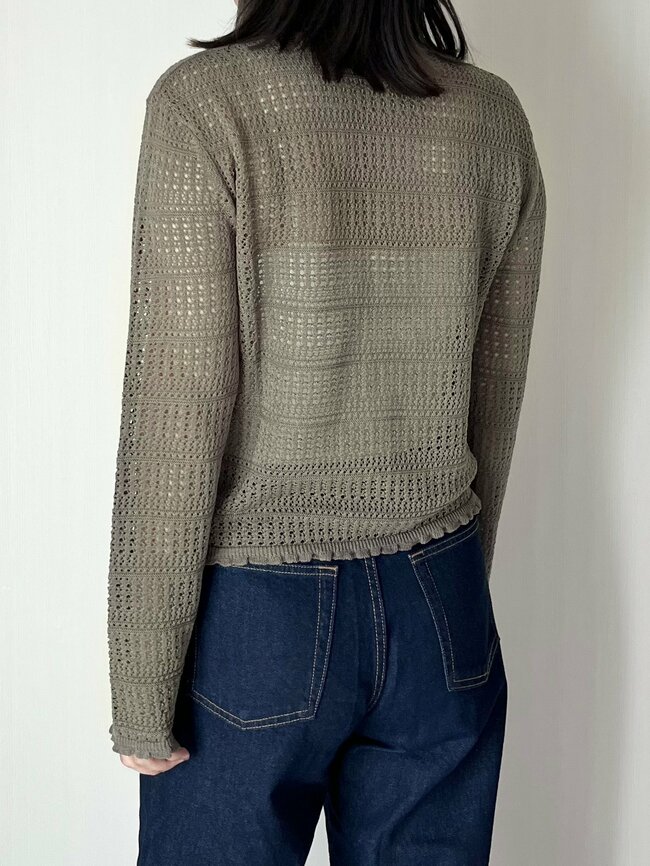 「全色欲しいです」GUの“大人かわいいカーディガン”夏までたっぷり着回せてコスパいい!「透け感が可愛い」「スカートにもパンツにも合わせやすい」