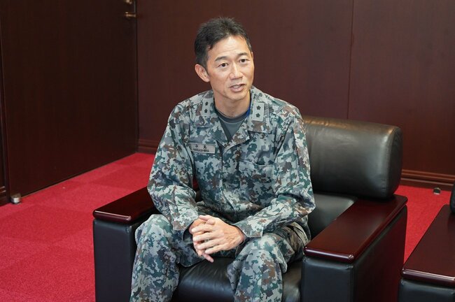 南西航空方面隊副司令官 中島隆幸氏