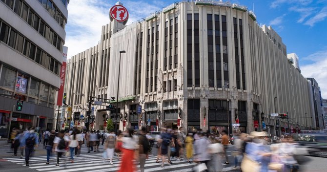 新宿買い物客