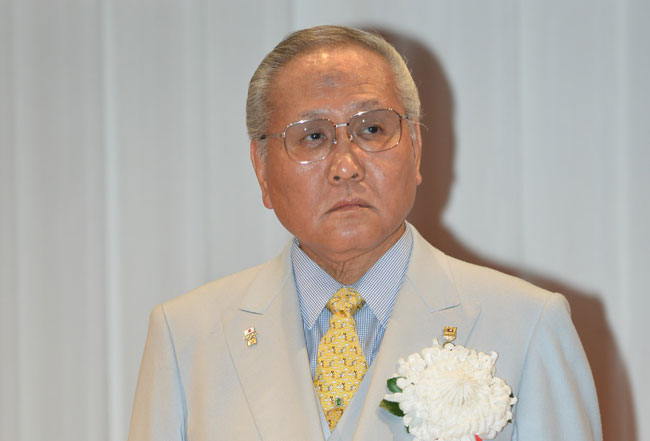 日本ボクシング連盟の山根明会長