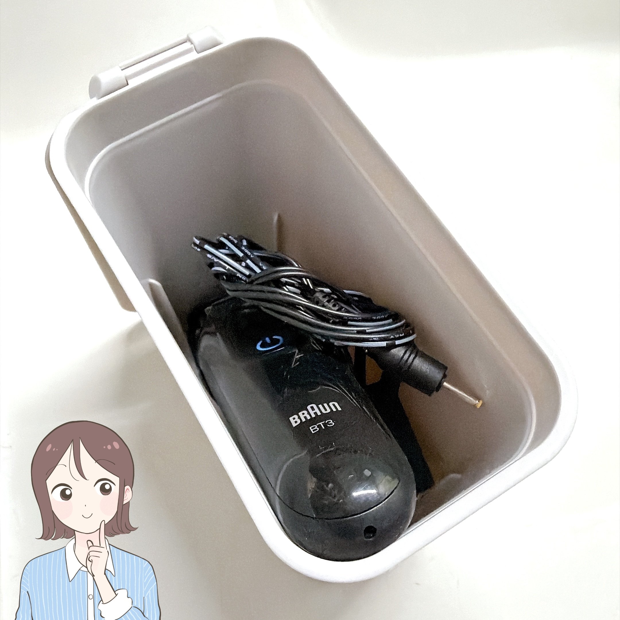便利すぎて全部屋に置きたい！ニトリの「299円ゴミ箱」収納ケースとしても大活躍！《購入レビュー》