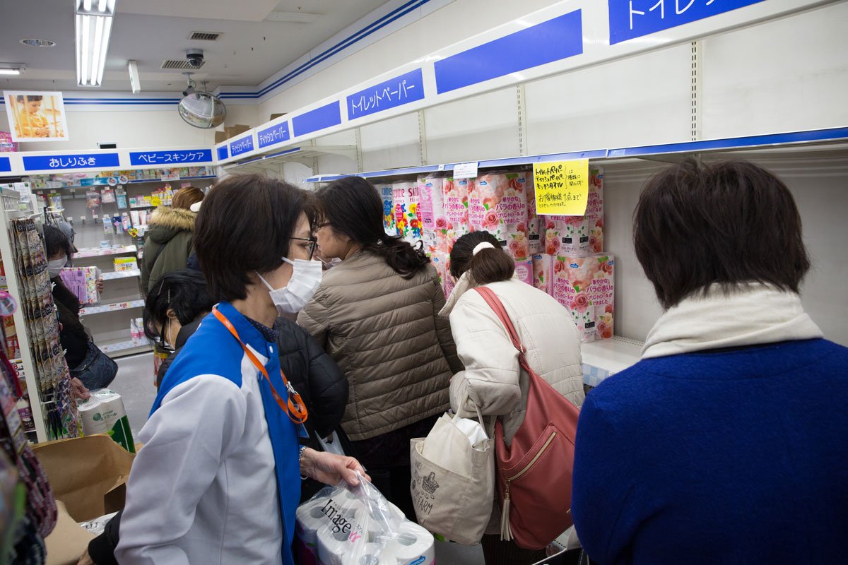 トイレットペーパーの買い占め騒動は中国人から見ても衝撃的だった