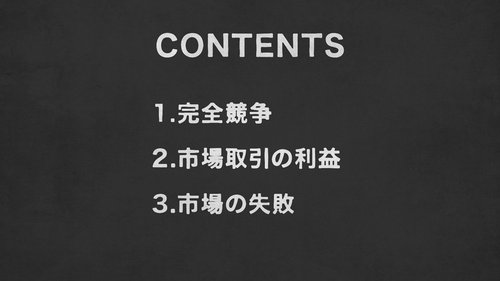 【東大の経済学・動画】「完全競争市場」でモノの価格はどう決まる？