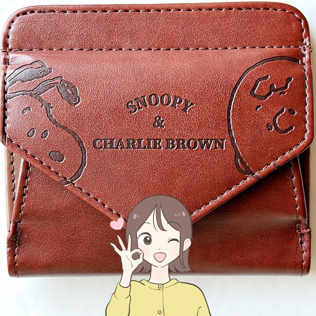 カードや診察券が27枚入った！しまむら×スヌーピーの「ぺたんこ財布」お札が折らずに入るし、小銭が取り出しやすくて嬉しい！《購入レビュー》