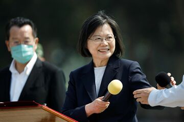 台湾総統、29日から訪米　米中関係の火種に