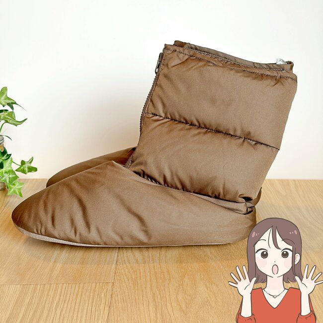 「床暖房が必要なくなりました」無印良品の“羽毛布団みたいなルームシューズ”3990円→2990円は太っ腹すぎだよ！「冷え性対策ダントツの一位」「去年は迷ってるうちに売り切れ」