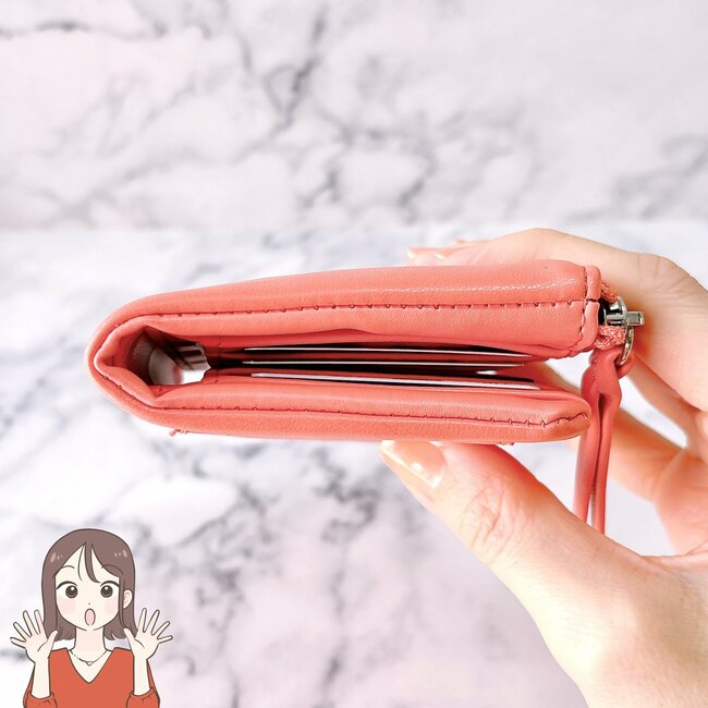 「小銭を探しやすい」ニコアンドの“コンパクトな財布”カードや診察券が21枚も入って優秀！「薄くて軽いのが良い」「小さめのバッグでもかさばらない」