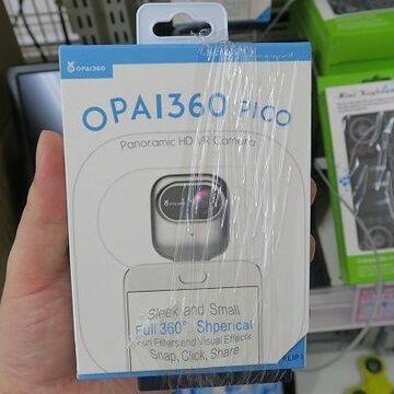 Type-C搭載スマホに直結! 9999円の360度カメラが上海問屋から登場