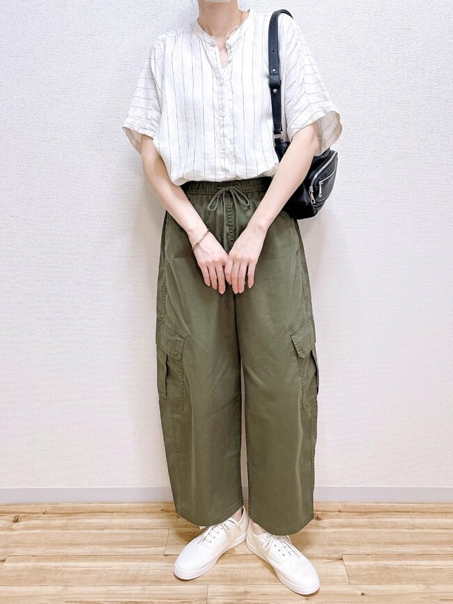 「全色買いました」「完全一目惚れ」GUの“楽ちんワイドパンツ”ポケットたくさんで快適すぎる！「動きやすいし使い勝手も良い」
