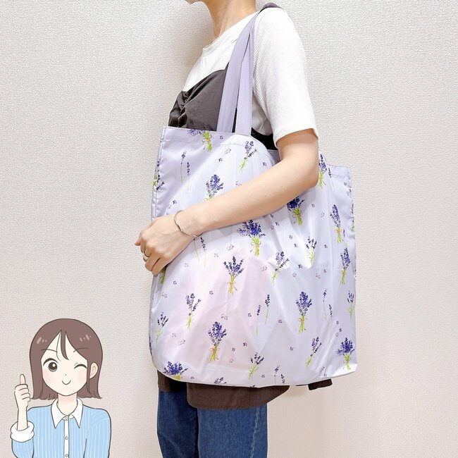 一瞬でトートバッグに大変身!アフタヌーンティーの「天才すぎるサコッシュ」2日分の荷物が入って便利!《購入レビュー》