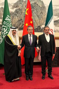 サウジとイラン、外交正常化で合意　中国が仲介