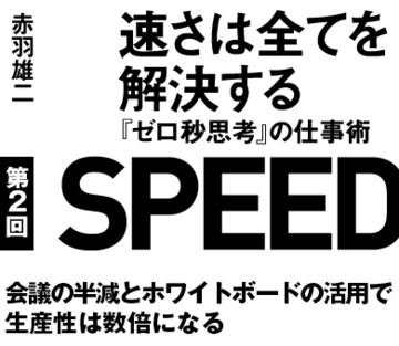会議の半減とホワイトボードの活用で生産性は数倍になる