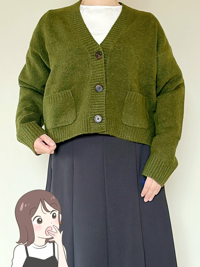 「今年1番買ってよかった」ユニクロの“楽ちんカーディガン”たっぷり着回せて優秀!「ショート丈可愛い」「軽くて暖かい最高」