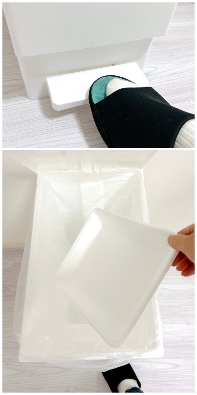 まとめ買いして大正解!ニトリで見つけた「天才ゴミ箱」2通りの捨て方ができて便利すぎる!