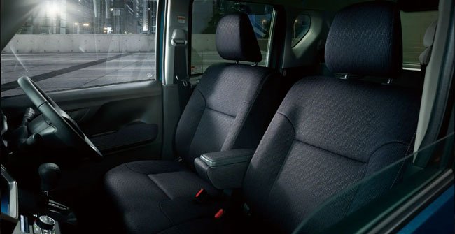 ムーヴのシート(広報写真)