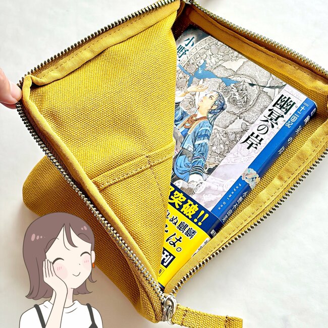 お薬手帳とカード60枚がすっぽり！無印良品の“ガバッと開くポーチ”が勝手バツグン！「収納性が素晴らしい」「使いやすいです」《購入レビュー》