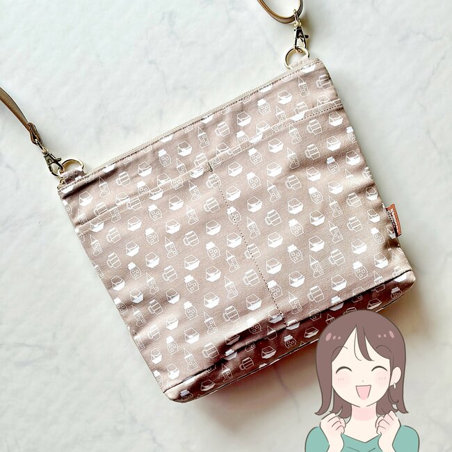 他のバッグが使えなくなった…!しまむらの“保冷できるショルダーバッグ”が便利すぎる!アイスが20分たっても溶けないし、暑さ対策もできて天才!