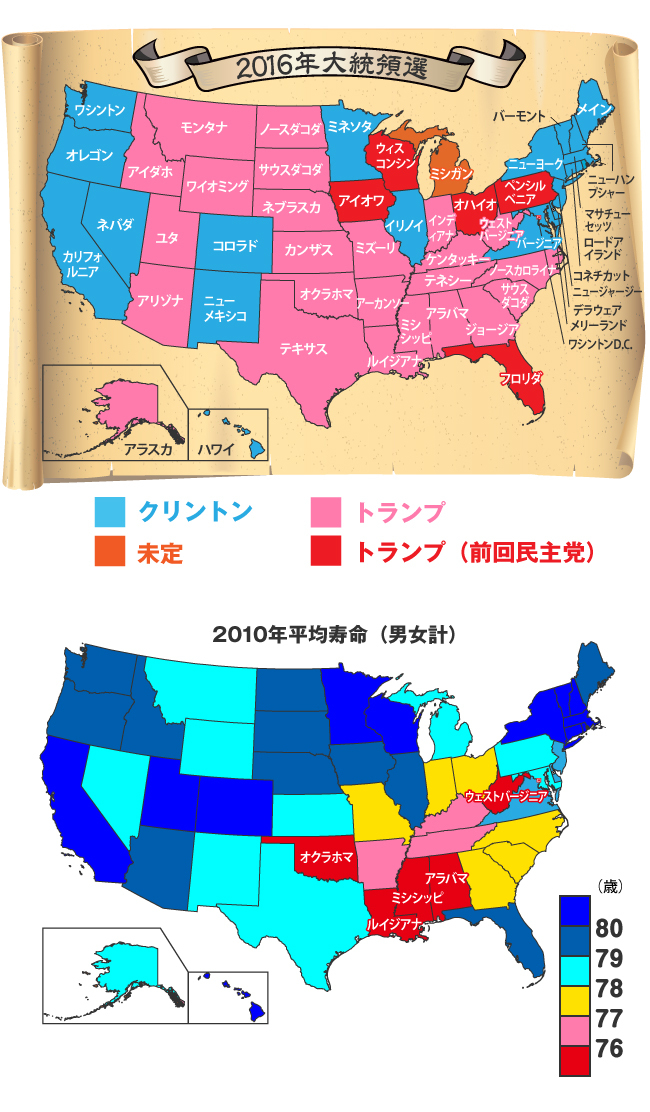 大統領選を決した米国の 格差と対立 をデータで見る 本川裕の社会実情データ エッセイ ダイヤモンド オンライン