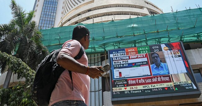 インド株の強さ、中国株を圧倒