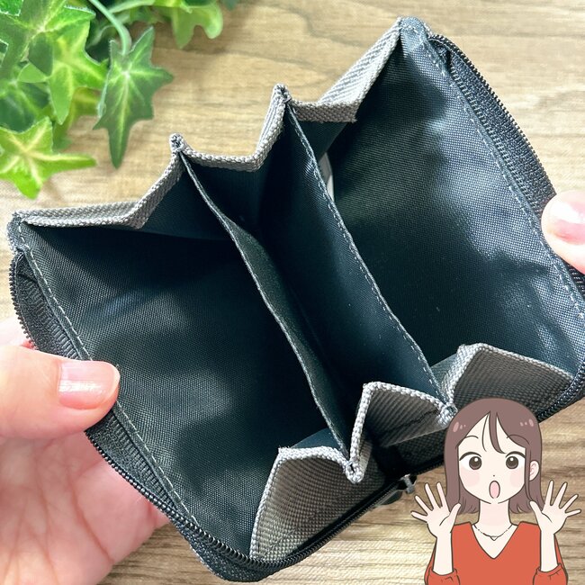 ガバッと開いて使いやすい！ワークマンの「コンパクトな財布」お会計がスムーズになった！