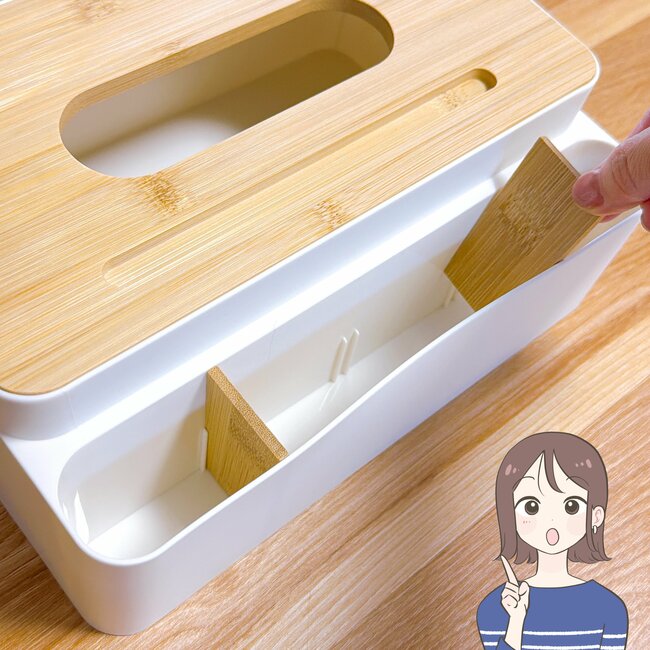 200錠の薬が入って大容量!ダイソーの「天才ティッシュケース」ゴチャゴチャ小物がスッキリした!《購入レビュー》