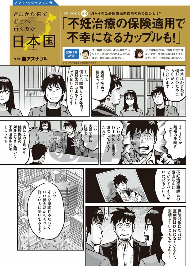 不妊治療の保険適用①