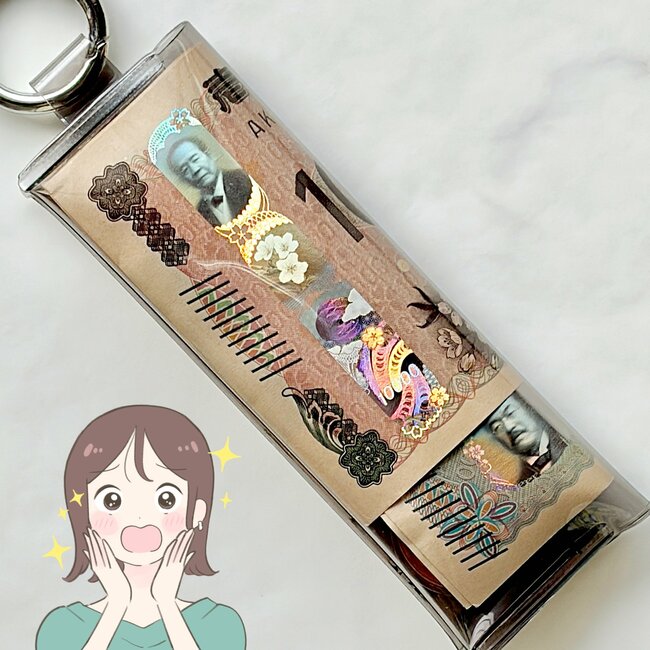【ダイソー】まとめ買いして正解でした！お札も入る「ぺたんこコインポーチ」カギも一緒に持ち歩けて天才！《購入レビュー》