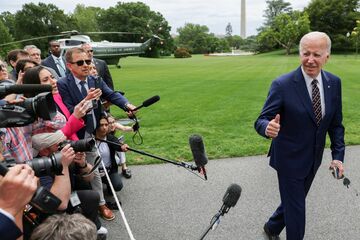 米債務上限交渉は原則合意、バイデン氏らが28日に詰めの協議