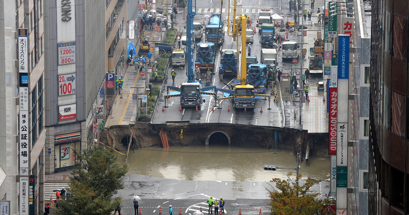 博多陥没事故に福岡市交通局が 責任なし を主張する理由 Inside ダイヤモンド オンライン