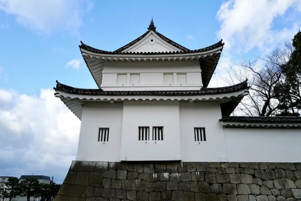 写真：二条城の重要文化財である東南隅櫓