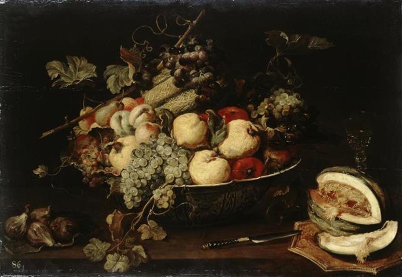 フランス・スナイデル『テーブルの上の果物』