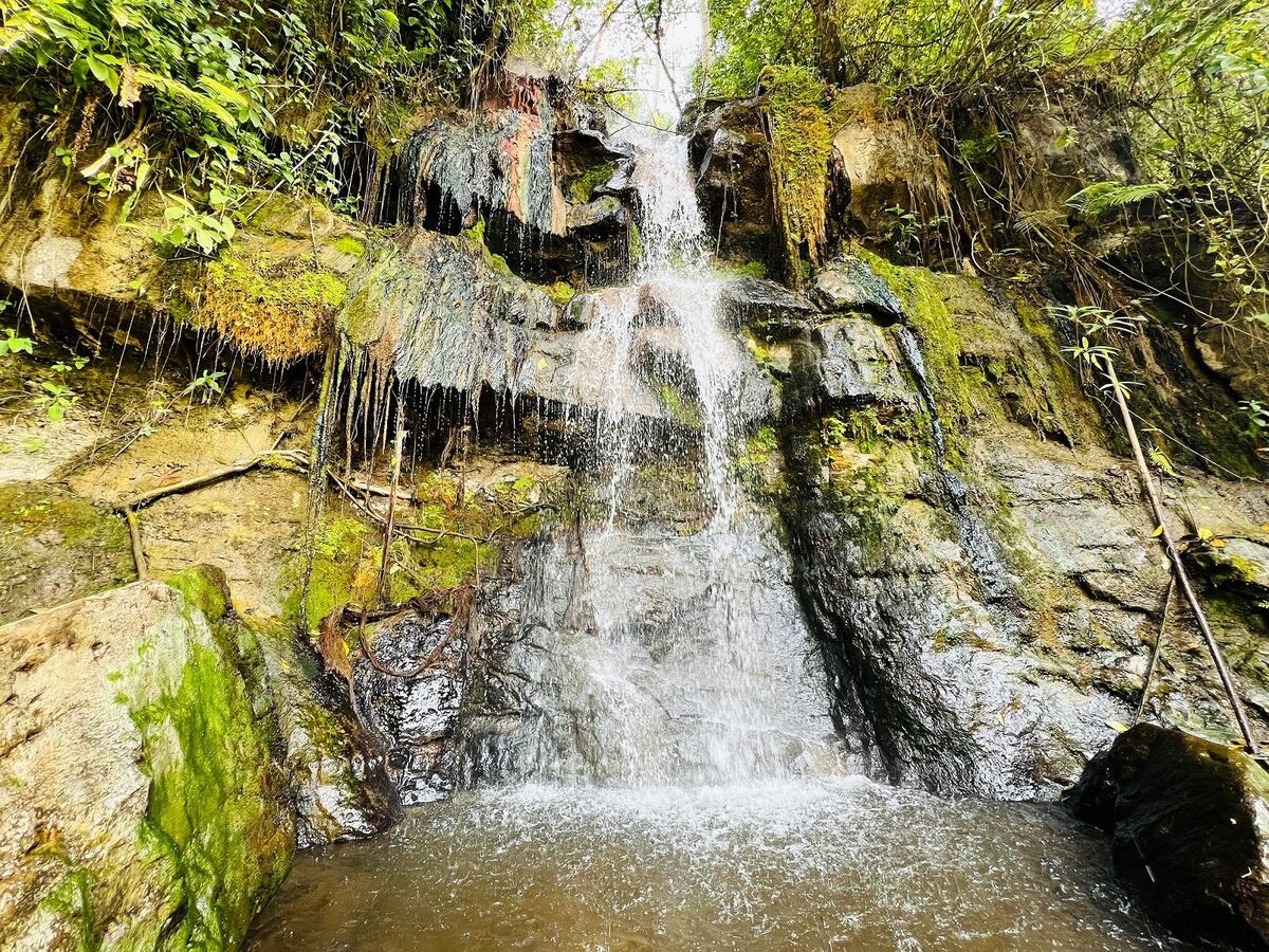 知られざる山奥の秘湯に一緒に入ろう！コロンビアで超豪快な「最も高熱な滝湯」につかる