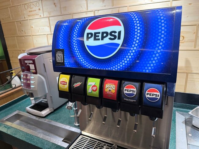 シンガポールのサイゼリヤのドリンクバー　