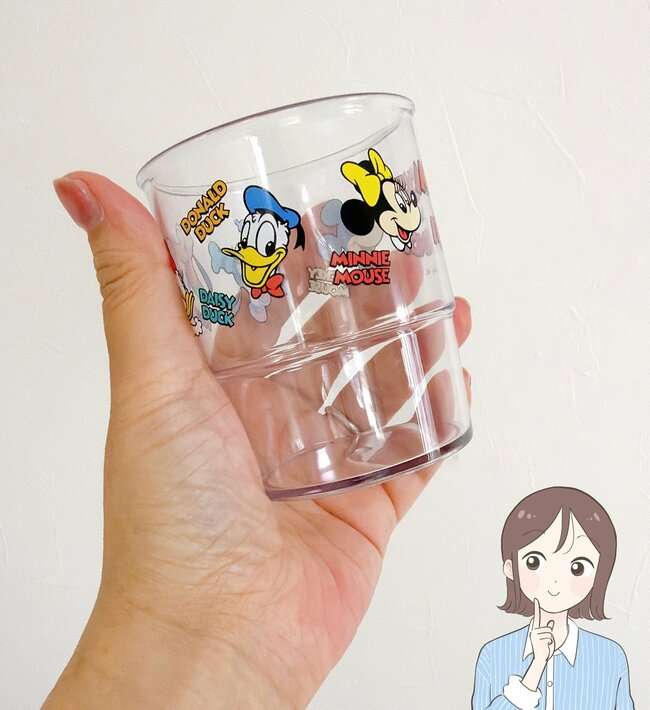 ディズニーランドのお土産みたい！セリアの「可愛すぎるコップ」昭和レトロなデザインがたまらない！《購入レビュー》