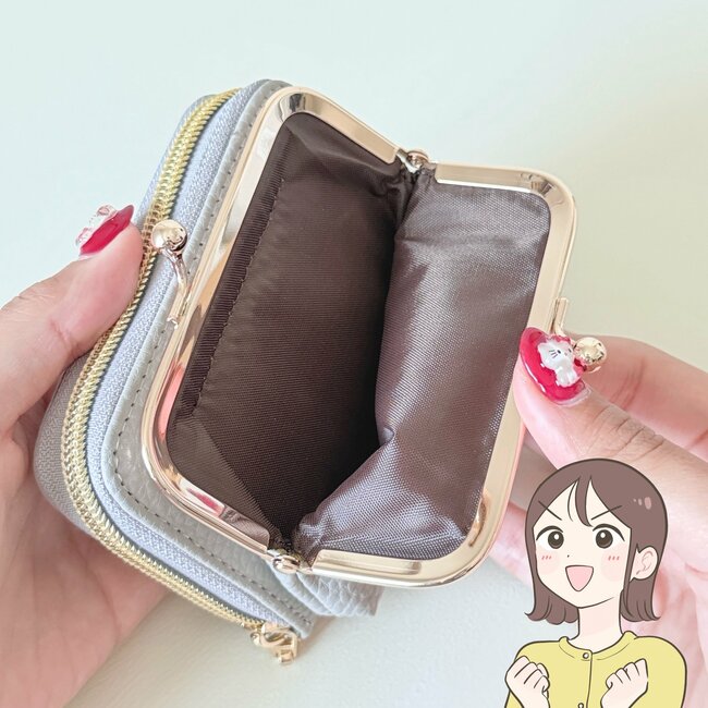 【しまむら】小銭が取りやすくて感動！1419円の「高見えミニ財布」カードが29枚も入って収納力すごい！《購入レビュー》