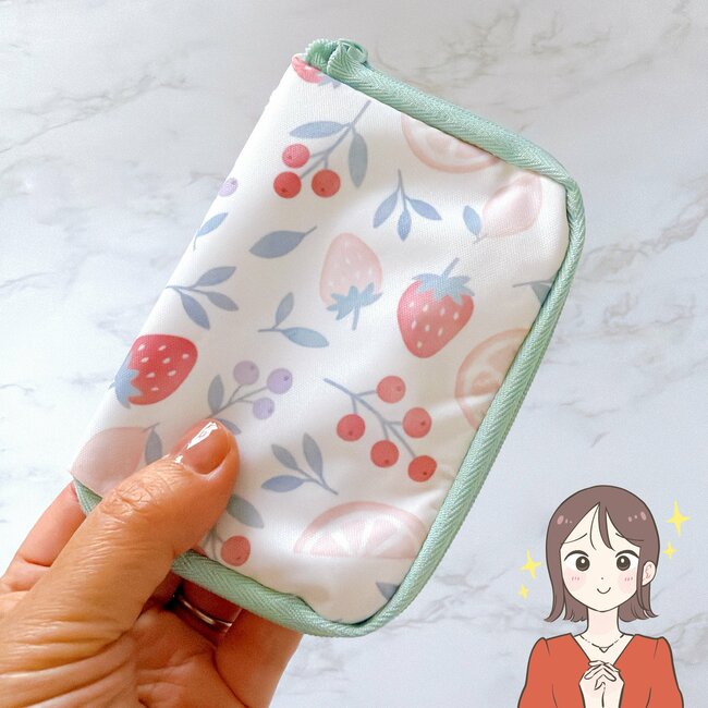 便利すぎて追加購入したい!セリアの「仕分けミニポーチ」ミニ財布にも薬入れにもなって天才!《購入レビュー》