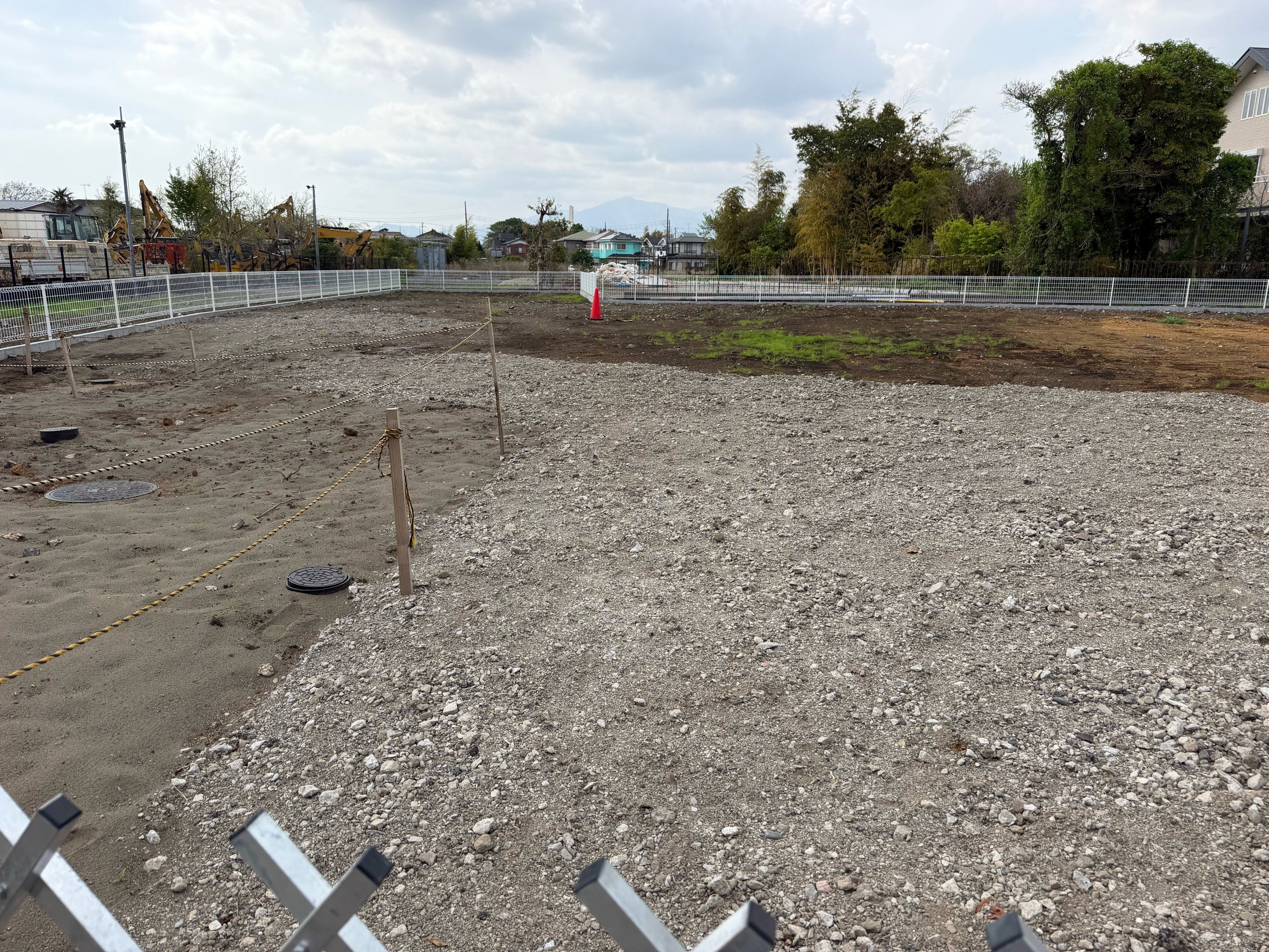 藤沢モスクの建設予定地