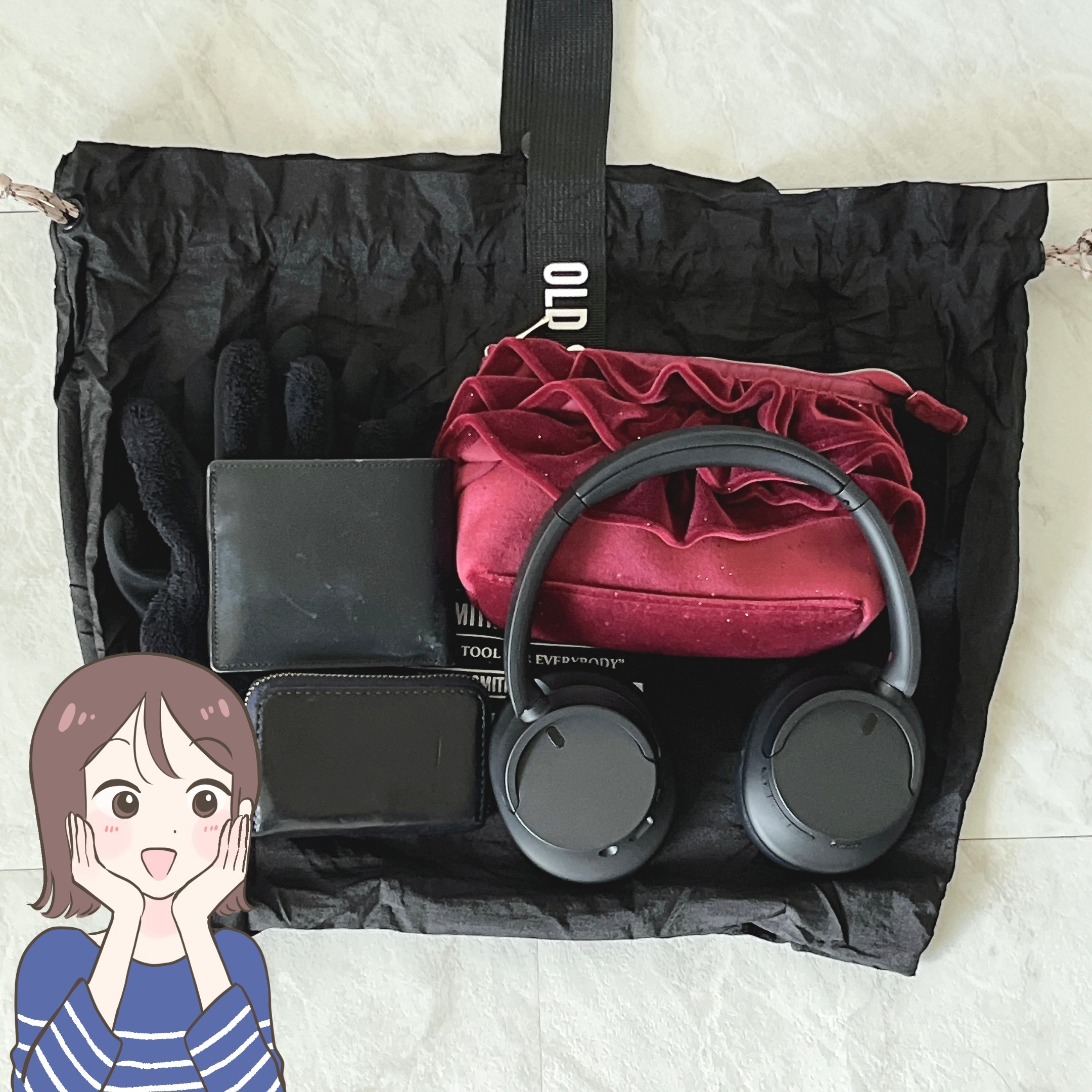 「サイズ感、見た目、全て好み」ニコアンドの“おしゃれエコバッグ”巾着のシルエットが可愛すぎる！「3つ買いしちゃいました」「意外とたくさん入るので便利」