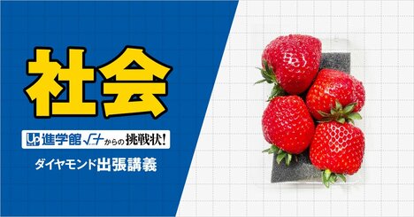 【中学受験の良問・社会】「いちごの収穫量上位の都道府県は？」…栄東や浦和明の星などで類題！果実みたいな野菜の「統計」問題