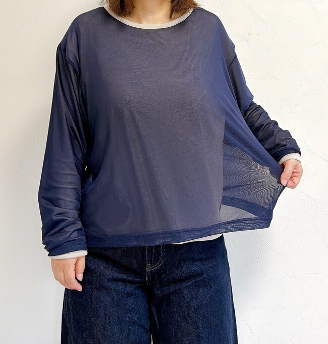 すぽんと着るだけでカワイイ!ワークマンの「1500円トップス」2WAYで着回せてオシャレ!《購入レビュー》