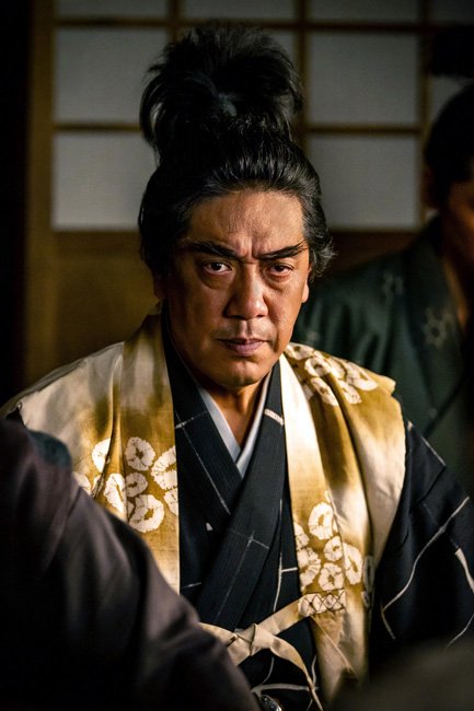 美濃三人衆の一人、稲葉良通（演：嶋尾康史）