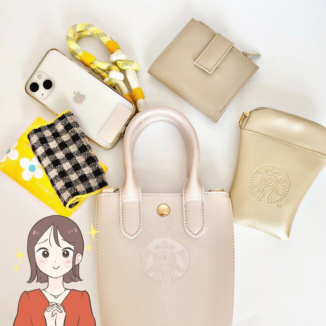 「かわいすぎんか？」「絶対ほしい」スタバの“カップみたいなショルダーバッグ”が素敵すぎる！「これから毎日使います」