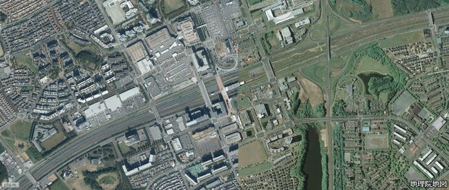 千葉ニュータウン中央駅付近（地理院地図全国最新写真）