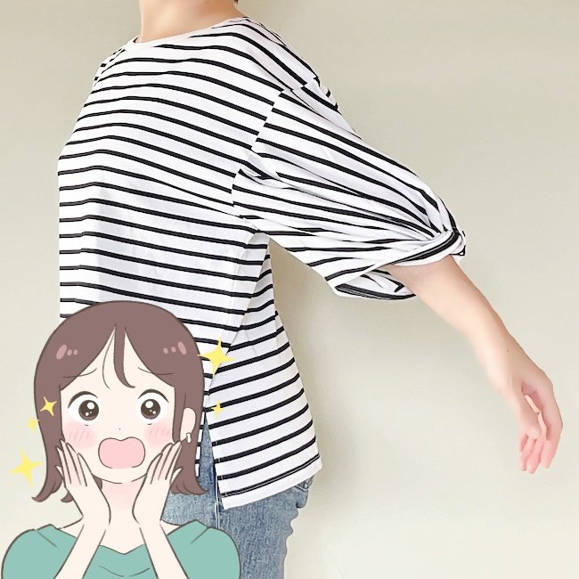 3990円→1914円に値下げ中!グローバルワークの“ぽわん袖トップス”二の腕を隠してくれて嬉しい!「着心地サイコー」「何にでも合う」