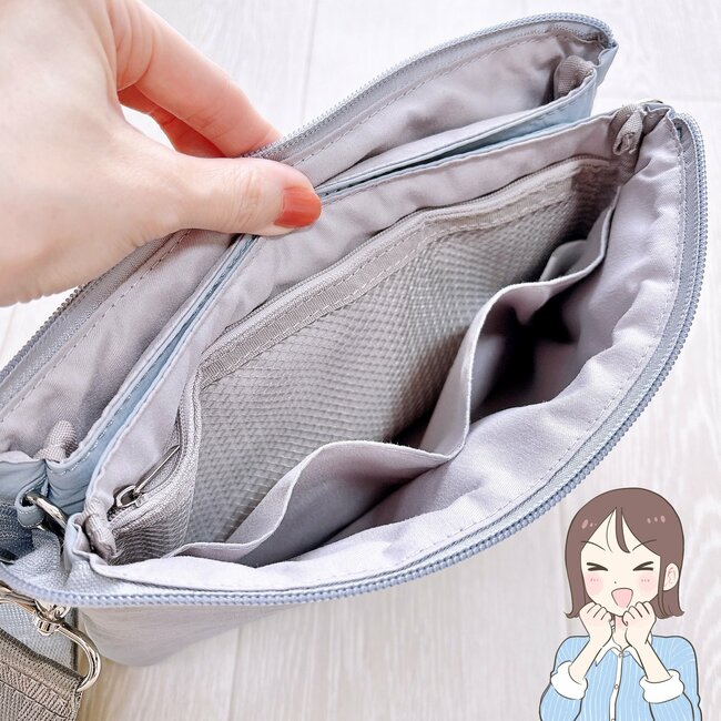 ペットボトルがすっぽり入る！アフタヌーンティーの「ポケットいっぱいバッグ」お財布代わりにもなって便利！《購入レビュー》