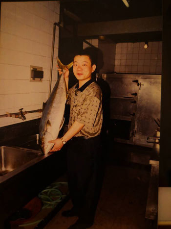 96年創業の頃の丁さん