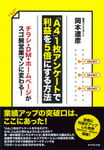 「A4」1枚アンケートで利益を5倍にする方法